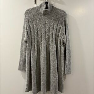 Free People Mock Neck Sweater Dress